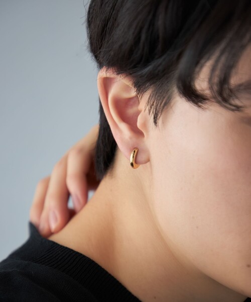 Jouete（ジュエッテ）の「[プッシュイヤリング] フープ（イヤリング・レディース・イエローゴールド・FREE）」の7枚目の写真