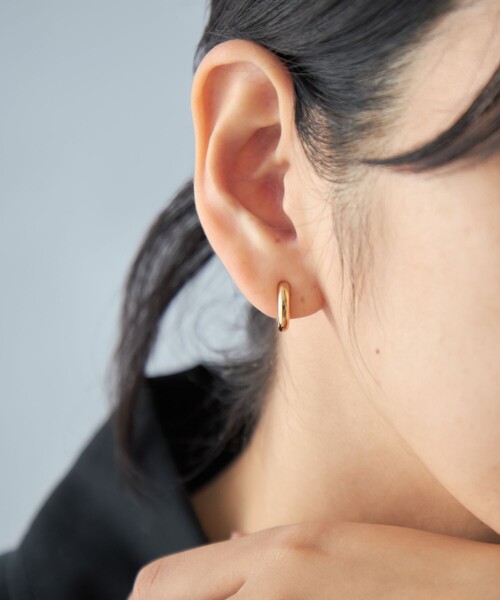 Jouete（ジュエッテ）の「[プッシュイヤリング] フープ（イヤリング・レディース・イエローゴールド・FREE）」の8枚目の写真