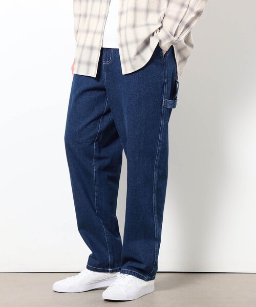 Grand PARK（グランドパーク）の「BROOKLYN OVERALLキャンバスデニムペインターパンツ（デニムパンツ・メンズ・ベージュ/オフホワイト/その他7・L/M）」の3枚目の写真