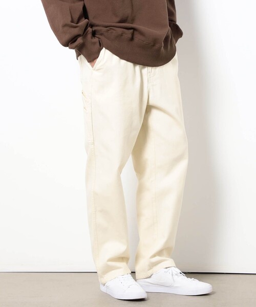 Grand PARK（グランドパーク）の「BROOKLYN OVERALLキャンバスデニムペインターパンツ（デニムパンツ・メンズ・ベージュ/オフホワイト/その他7・L/M）」の2枚目の写真