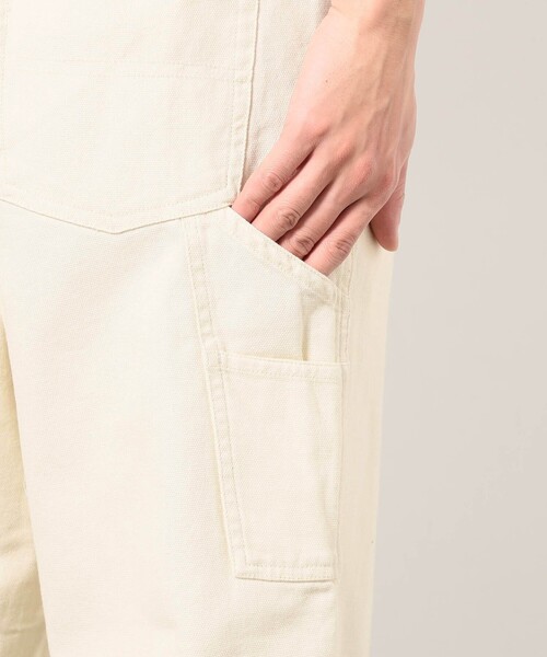 Grand PARK（グランドパーク）の「BROOKLYN OVERALLキャンバスデニムペインターパンツ（デニムパンツ・メンズ・ベージュ/オフホワイト/その他7・L/M）」の10枚目の写真