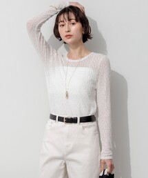 23区｜ニジュウサンクのTシャツ/カットソー（レース）通販 - ZOZOTOWN