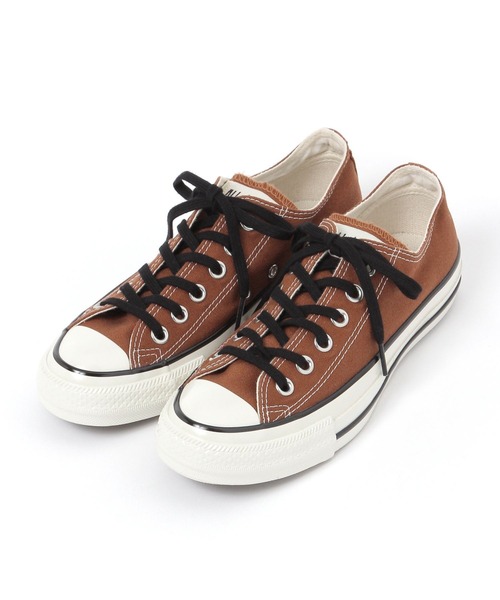 CONVERSE(コンバース)の「【CONVERSE(コンバース)】ALL STAR AGED CL OX(スニーカー・レディース・チャコール/ブラウン・MEDIUM/LARGE)」の1枚目の写真