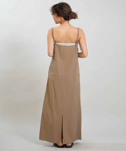 RIKKA FEMME（リッカファム）の「RIKKA FEMME/リッカファム ワンピース キャミワンピ マキシ丈 RF6S-1404（ワンピース・レディース・ブラウン/ブラック/カーキ・FREE）」の14枚目の写真