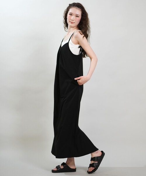 RIKKA FEMME（リッカファム）の「RIKKA FEMME/リッカファム ワンピース キャミワンピ マキシ丈 RF6S-1404（ワンピース・レディース・ブラウン/ブラック/カーキ・FREE）」の7枚目の写真