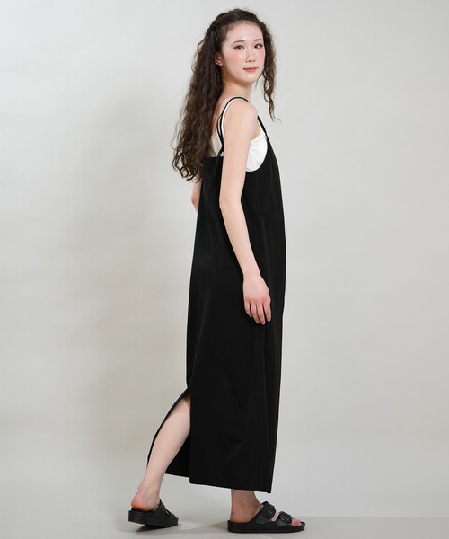 RIKKA FEMME（リッカファム）の「RIKKA FEMME/リッカファム ワンピース キャミワンピ マキシ丈 RF6S-1404（ワンピース・レディース・ブラウン/ブラック/カーキ・FREE）」の9枚目の写真