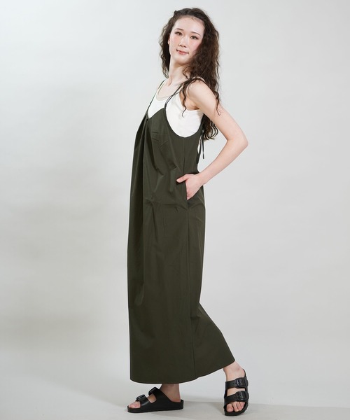 RIKKA FEMME（リッカファム）の「RIKKA FEMME/リッカファム ワンピース キャミワンピ マキシ丈 RF6S-1404（ワンピース・レディース・ブラウン/ブラック/カーキ・FREE）」の22枚目の写真