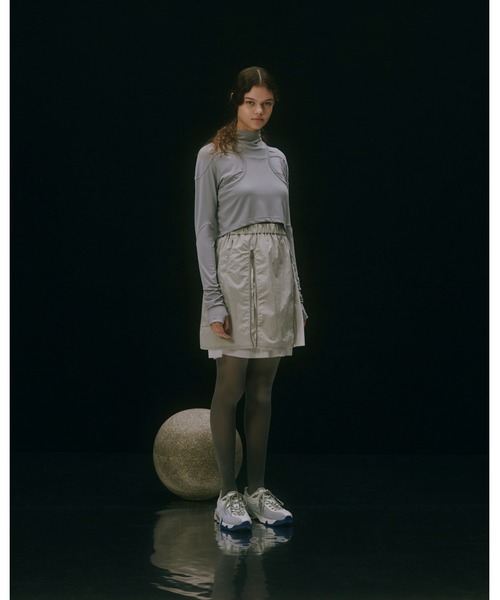 F/CE. (エフシーイー)の「F/CE. LONG SLEEVE BASE TOP / エフシーイー ロングスリーブ ベース トップ(Tシャツ/カットソー・レディース・ホワイト/ブラック/グレー・SMALL)」の3枚目の写真