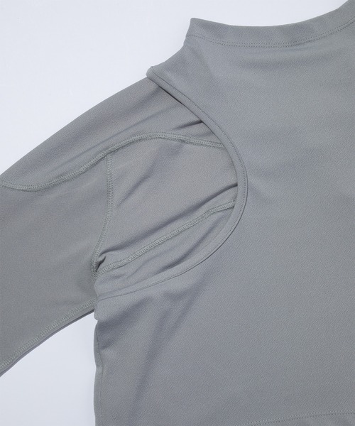F/CE. (エフシーイー)の「F/CE. LONG SLEEVE BASE TOP / エフシーイー ロングスリーブ ベース トップ(Tシャツ/カットソー・レディース・ホワイト/ブラック/グレー・SMALL)」の11枚目の写真