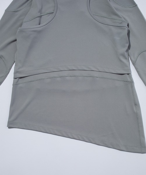 F/CE. (エフシーイー)の「F/CE. LONG SLEEVE BASE TOP / エフシーイー ロングスリーブ ベース トップ(Tシャツ/カットソー・レディース・ホワイト/ブラック/グレー・SMALL)」の13枚目の写真