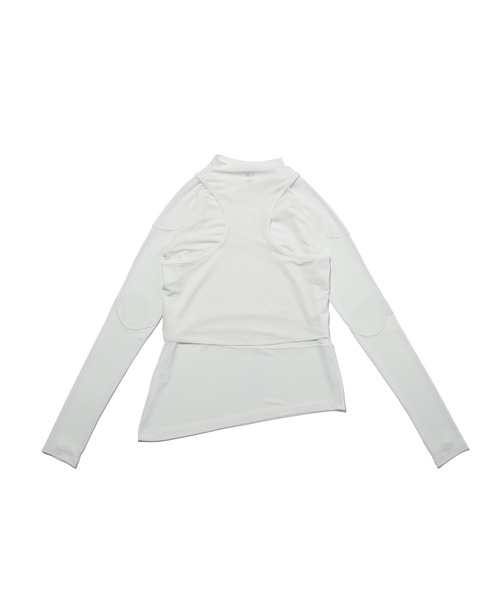 F/CE. (エフシーイー)の「F/CE. LONG SLEEVE BASE TOP / エフシーイー ロングスリーブ ベース トップ(Tシャツ/カットソー・レディース・ホワイト/ブラック/グレー・SMALL)」の6枚目の写真