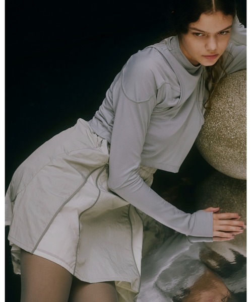 F/CE. (エフシーイー)の「F/CE. LONG SLEEVE BASE TOP / エフシーイー ロングスリーブ ベース トップ(Tシャツ/カットソー・レディース・ホワイト/ブラック/グレー・SMALL)」の20枚目の写真