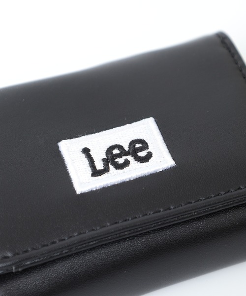 Lee(リー)の「Lee合皮ロゴ刺繍ミニ財布(財布・メンズ・ホワイト/ブラック・FREE)」の4枚目の写真