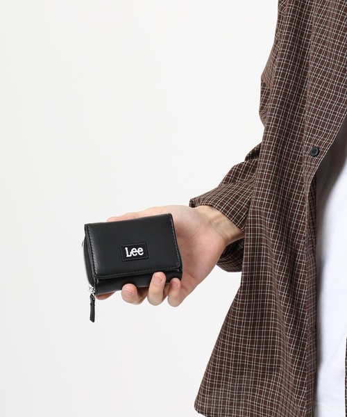Lee(リー)の「Lee合皮ロゴ刺繍ミニ財布(財布・メンズ・ホワイト/ブラック・FREE)」の16枚目の写真