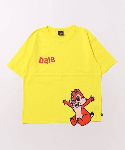 Disney(ディズニー)の「ディズニー 手描き風ロゴ キャラクターワッペンTシャツ 1334K(Tシャツ/カットソー・キッズ・その他9/その他12/ブラック×レッド/ホワイト×ブルー/ダークブラウン系9/その他26/ブラウン系9/その他13・80cm/90cm/100cm/110cm/120cm/130cm/140cm)」の3枚目の写真