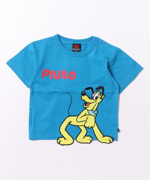 Disney(ディズニー)の「ディズニー 手描き風ロゴ キャラクターワッペンTシャツ 1334K(Tシャツ/カットソー・キッズ・その他9/その他12/ブラック×レッド/ホワイト×ブルー/ダークブラウン系9/その他26/ブラウン系9/その他13・80cm/90cm/100cm/110cm/120cm/130cm/140cm)」の7枚目の写真