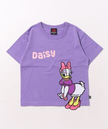 Disney（ディズニー）の「ディズニー 手描き風ロゴ キャラクターワッペンTシャツ 1334K（Tシャツ/カットソー）」
