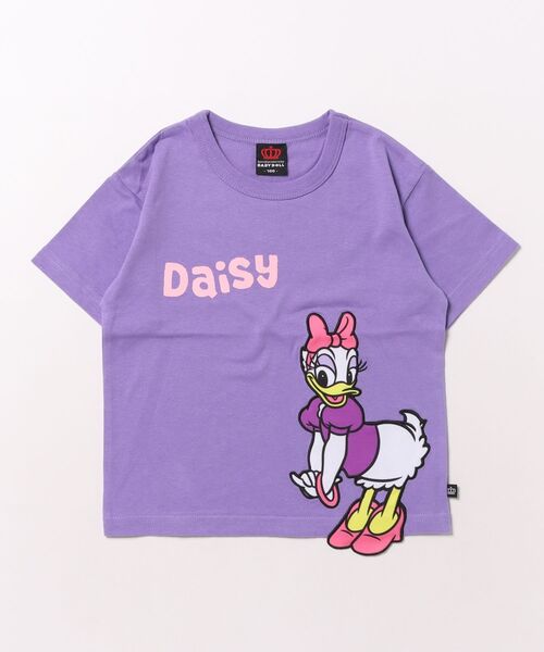 Disney(ディズニー)の「ディズニー 手描き風ロゴ キャラクターワッペンTシャツ 1334K(Tシャツ/カットソー・キッズ・その他9/その他12/ブラック×レッド/ホワイト×ブルー/ダークブラウン系9/その他26/ブラウン系9/その他13・80cm/90cm/100cm/110cm/120cm/130cm/140cm)」の8枚目の写真