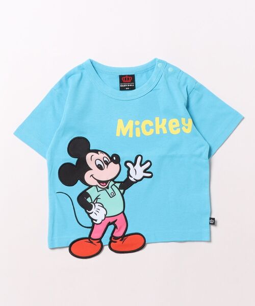 Disney(ディズニー)の「ディズニー 手描き風ロゴ キャラクターワッペンTシャツ 1334K(Tシャツ/カットソー・キッズ・その他9/その他12/ブラック×レッド/ホワイト×ブルー/ダークブラウン系9/その他26/ブラウン系9/その他13・80cm/90cm/100cm/110cm/120cm/130cm/140cm)」の10枚目の写真