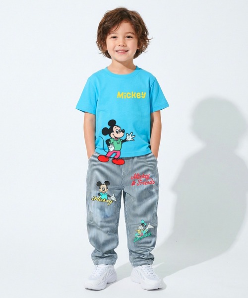 Disney(ディズニー)の「ディズニー 手描き風ロゴ キャラクターワッペンTシャツ 1334K(Tシャツ/カットソー・キッズ・その他9/その他12/ブラック×レッド/ホワイト×ブルー/ダークブラウン系9/その他26/ブラウン系9/その他13・80cm/90cm/100cm/110cm/120cm/130cm/140cm)」の11枚目の写真