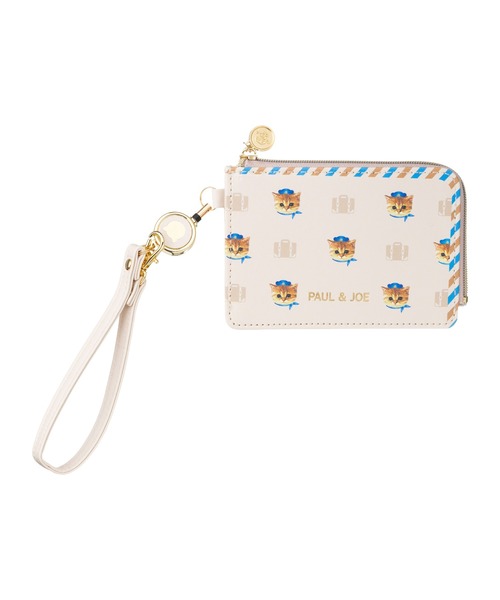 PAUL&JOE（ポールアンドジョー）の「ポール ＆ ジョー  マークス パスケース（パスケース・レディース・ベージュ/イエロー/ブルー・FREE）」の2枚目の写真