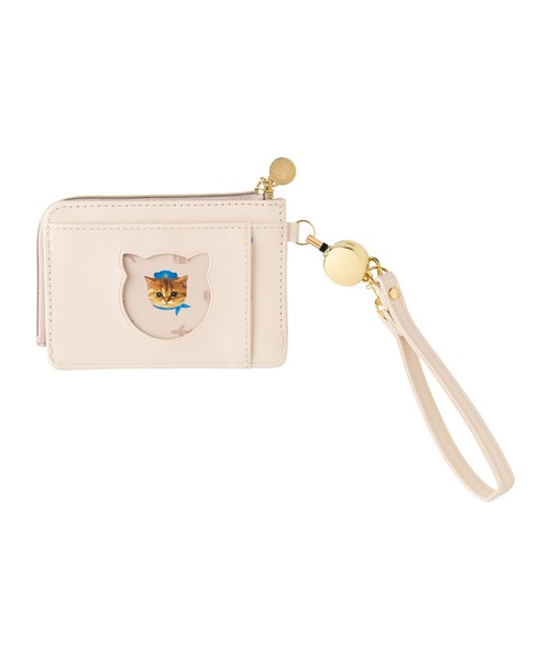 PAUL&JOE（ポールアンドジョー）の「ポール ＆ ジョー  マークス パスケース（パスケース・レディース・ベージュ/イエロー/ブルー・FREE）」の5枚目の写真