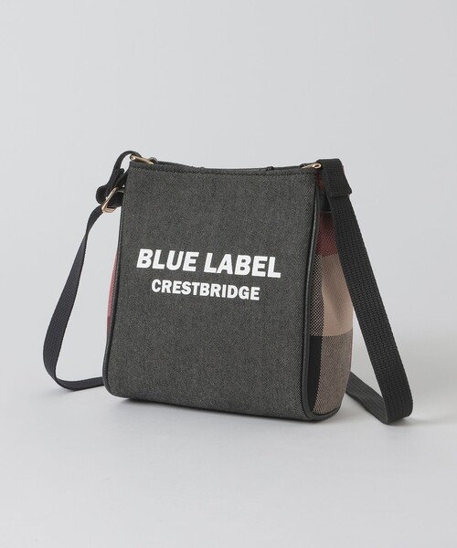 BLUE LABEL CRESTBRIDGE（ブルーレーベルクレストブリッジ）の「ロゴプリントミニショルダー（ショルダーバッグ・レディース・ブラック/オフホワイト・FREE）」の2枚目の写真