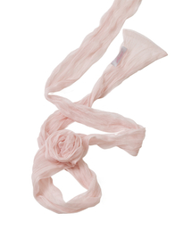 HETIT（ヘティ）の「リンクルローズスカーフ（アプリコット）（バンダナ/スカーフ）」