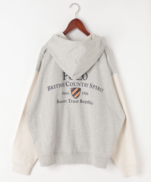 POLO BCS（ポロ ビーシーエス）の「【POLO British Country Spirit】ジップアップパーカー（パーカー・メンズ・グレー/グリーン・LARGE/MEDIUM）」の17枚目の写真