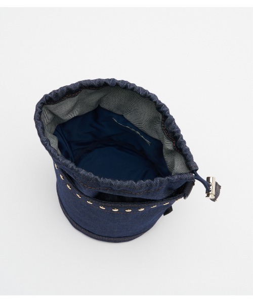 Mackintosh(マッキントッシュ)の「ANNAN BUCKET STUDS DNM(ショルダーバッグ・レディース・ネイビー・FREE)」の5枚目の写真