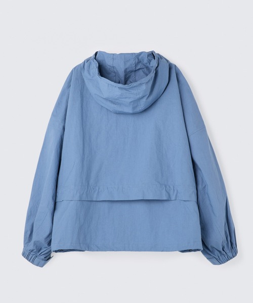 WILD THINGS(ワイルドシングス)の「ルーラルフードジャケット│RURAL HOOD JACKET(ナイロンジャケット・レディース・ブルー/ブラック/ライトブラウン/オフホワイト・M/S)」の10枚目の写真