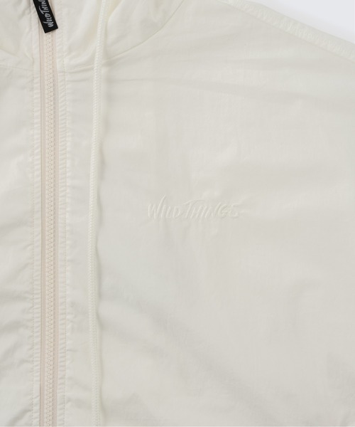 WILD THINGS(ワイルドシングス)の「ルーラルフードジャケット│RURAL HOOD JACKET(ナイロンジャケット・レディース・ブルー/ブラック/ライトブラウン/オフホワイト・M/S)」の11枚目の写真