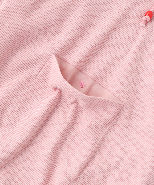 Whimsy(ウィムジー)の「Whimsy / ウィムジー THERMAL HOODIE(パーカー・メンズ・ピンク/ホワイト系その他・MEDIUM)」の5枚目の写真