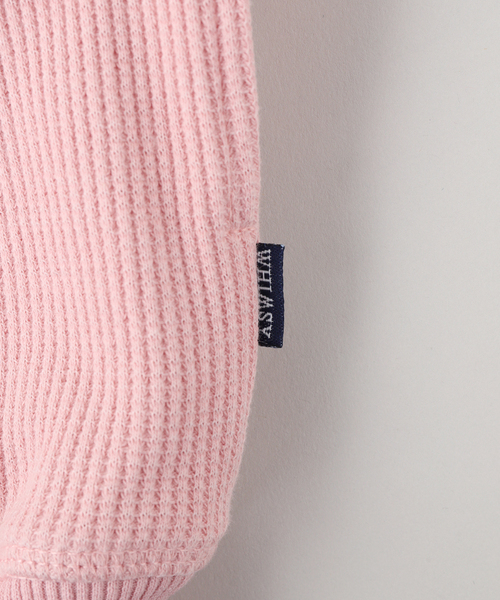Whimsy(ウィムジー)の「Whimsy / ウィムジー THERMAL HOODIE(パーカー・メンズ・ピンク/ホワイト系その他・MEDIUM)」の8枚目の写真