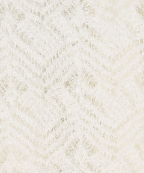 BALLSEY（ボールジィ）の「【WEB先行予約】コットンナイロンファンシーヤーン 4Pカーディガン（カーディガン/ボレロ・レディース・ブラック/ホワイト・S）」の15枚目の写真