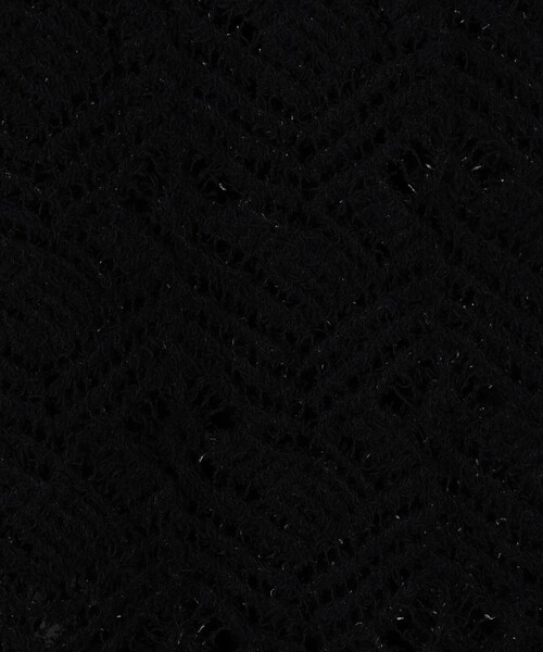 BALLSEY（ボールジィ）の「【WEB先行予約】コットンナイロンファンシーヤーン 4Pカーディガン（カーディガン/ボレロ・レディース・ブラック/ホワイト・S）」の16枚目の写真