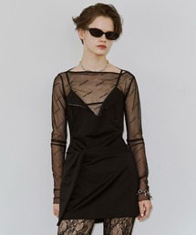 JOSE MOON | DRAPE MINI DRESS/ドレープミニドレス(ドレス)