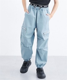 QUNTSTYLE（キュントスタイル）の「ソフトツイルロゴゴムカーゴパンツ（カーゴパンツ）」