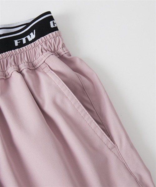 QUNTSTYLE（キュントスタイル）の「ソフトツイルロゴゴムカーゴパンツ（カーゴパンツ・キッズ・ブラック/カーキ/ブルーグレー/ラベンダー・120/130/140/150/160）」の10枚目の写真