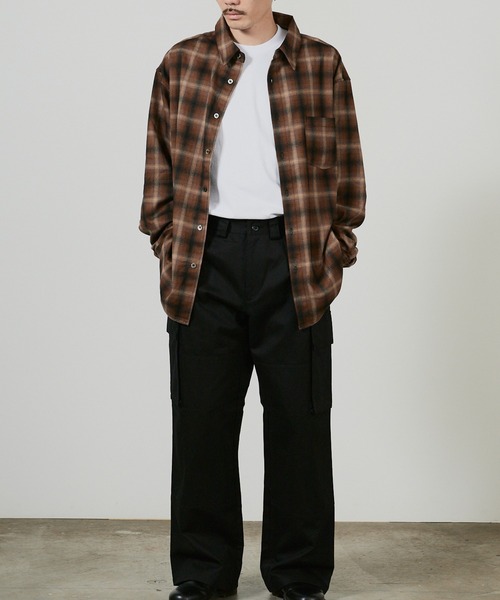 superNova.(スーパーノヴァ)の「superNova. Neutral cago pants / SN-522A,SN-522B 秋服 冬服(カーゴパンツ・メンズ・ブラック/オリーブ・S/M)」の14枚目の写真