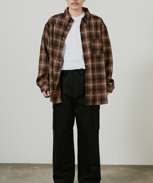 superNova.(スーパーノヴァ)の「superNova. Neutral cago pants / SN-522A,SN-522B 秋服 冬服(カーゴパンツ・メンズ・ブラック/オリーブ・S/M)」の15枚目の写真