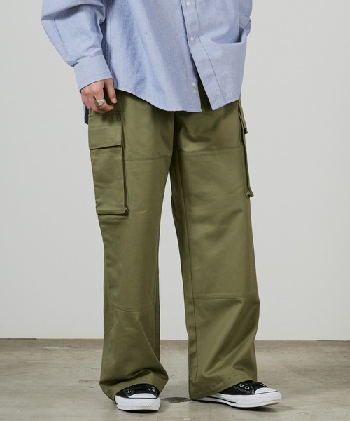 superNova.(スーパーノヴァ)の「superNova. Neutral cago pants / SN-522A,SN-522B 秋服 冬服(カーゴパンツ・メンズ・ブラック/オリーブ・S/M)」の18枚目の写真