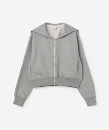 ORCIVAL（オーシバル）の「ORCIVAL | コットン裏毛 ジップセーラー WOMEN（スウェット）」