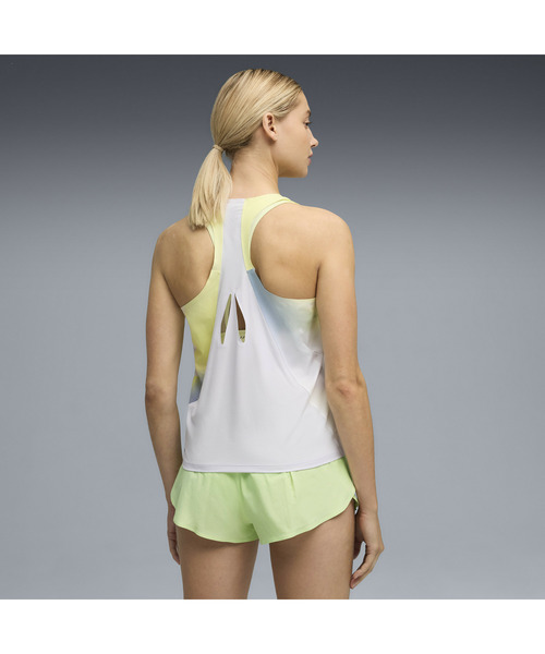 PUMA（プーマ）の「PUMA プーマ ウィメンズ ランニング ライトスピード ウルトラウィーブ グラ（タンクトップ・レディース・ライトブルー/シルバー系その他・X-SMALL/SMALL/LARGE/MEDIUM）」の10枚目の写真