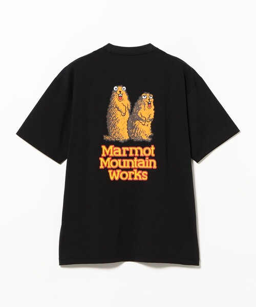 MARMOT(マーモット)の「【別注】Marmot / Animal T-shirt 26SS(Tシャツ/カットソー・メンズ・ホワイト/ブラック/ライトブラウン・MEDIUM/LARGE/X-LARGE/SMALL)」の3枚目の写真