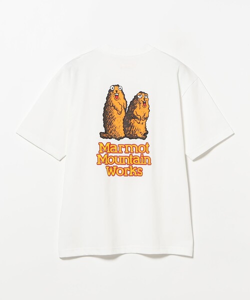 MARMOT(マーモット)の「【別注】Marmot / Animal T-shirt 26SS(Tシャツ/カットソー・メンズ・ホワイト/ブラック/ライトブラウン・MEDIUM/LARGE/X-LARGE/SMALL)」の5枚目の写真