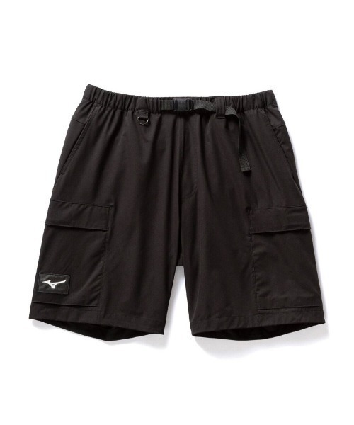 MIZUNO（ミズノ　）の「MIZUNO LOOSE FIT STRETCH HALF PANTS（ミズノ ルーズフィットストレッチハーフパンツ）（その他パンツ・メンズ・レッド系/ブラック/ブルー系・LARGE/X-LARGE/MEDIUM）」の2枚目の写真