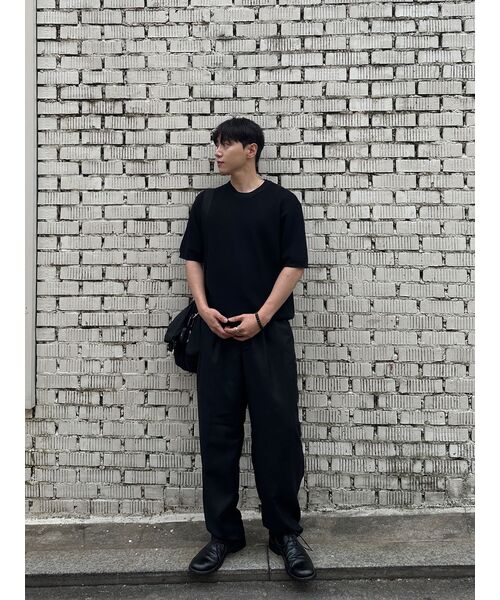 JUAN HOMME(ジュアンオム)の「マッドプリーツワイドトラウザー (ブラック)(スラックス・メンズ・その他・SMALL/MEDIUM/LARGE)」の9枚目の写真
