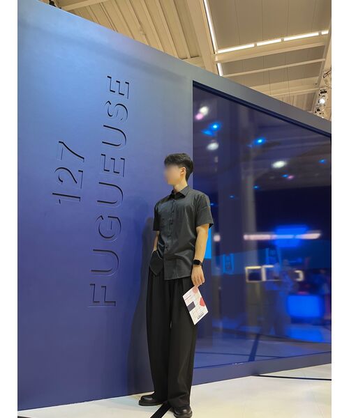 JUAN HOMME(ジュアンオム)の「マッドプリーツワイドトラウザー (ブラック)(スラックス・メンズ・その他・SMALL/MEDIUM/LARGE)」の10枚目の写真