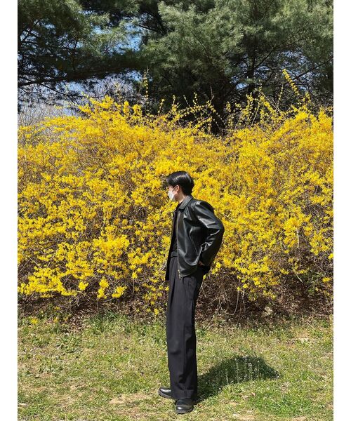 JUAN HOMME(ジュアンオム)の「マッドプリーツワイドトラウザー (ブラック)(スラックス・メンズ・その他・SMALL/MEDIUM/LARGE)」の14枚目の写真